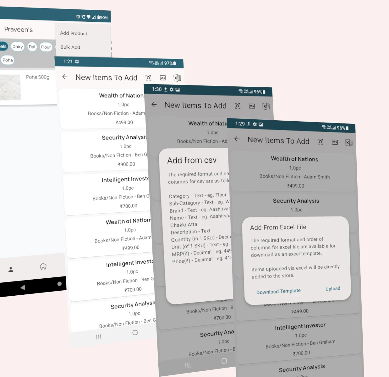 Shopper Merchant Bulk SKU Import